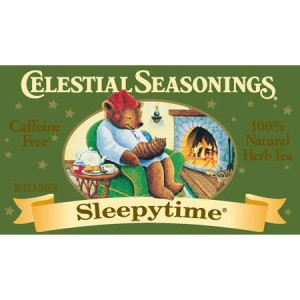 drinking sleepytime tea while breastfeeding