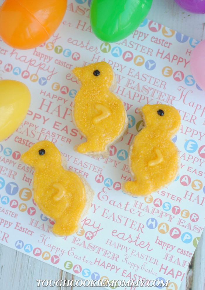 Rice Krispie Treat Chicks - Tough Cookie Mommy