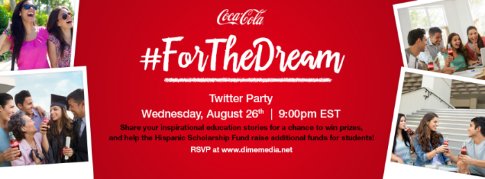 Coca-Cola For The Dream Twitter Party Creative