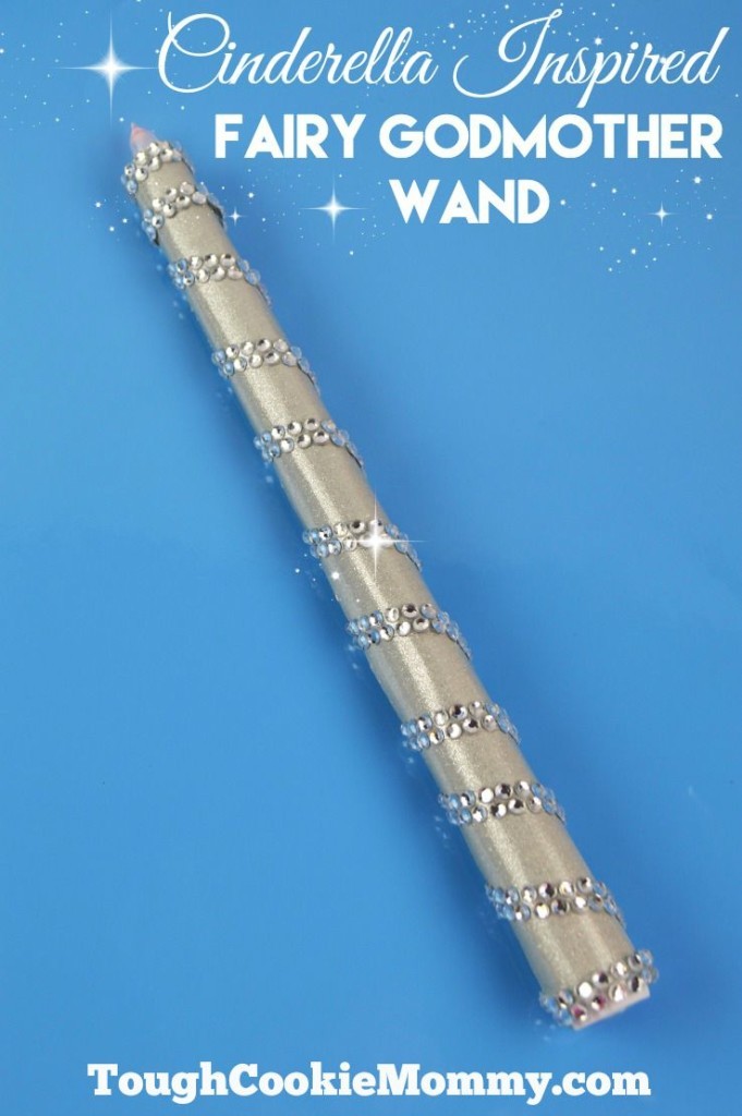 Cinderella Inspired Fairy Godmother Wand #DIY - Tough Cookie Mommy