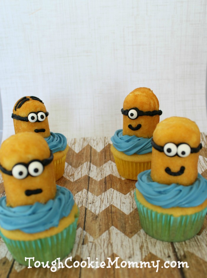 Minion Cupcakes Party Recipe - Tough Cookie Mommy