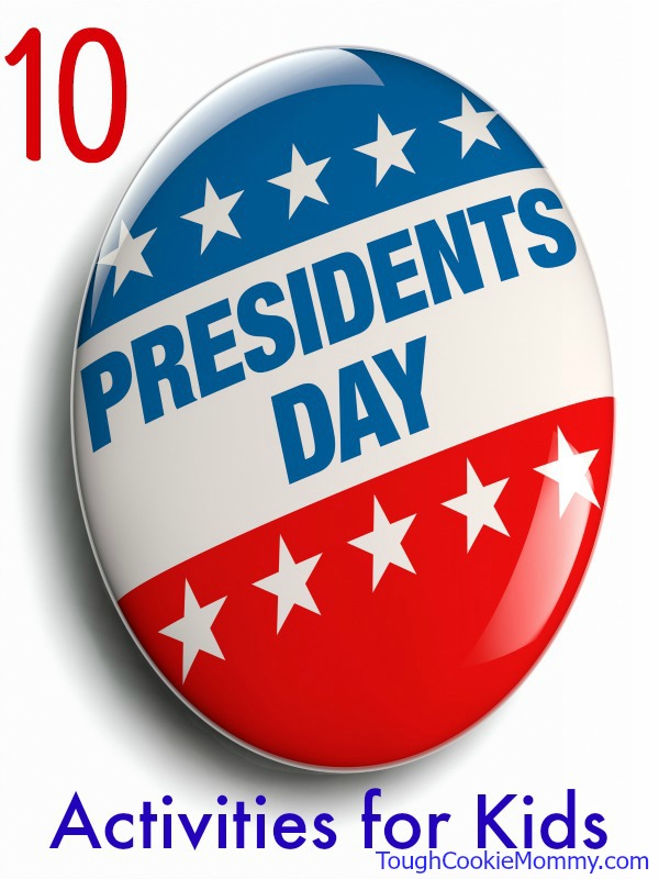 Presidents' Day USA graphic icon isolated on white.