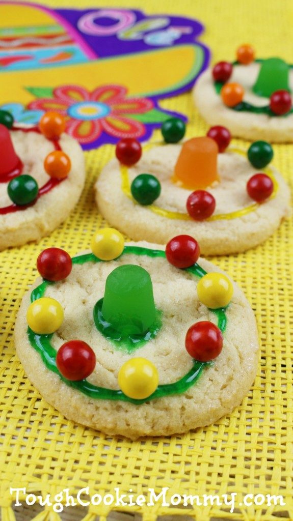Cinco de Mayo Sombrero Cookies Recipe Tough Cookie Mommy