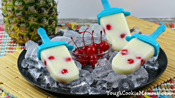 Piña Colada Popsicles