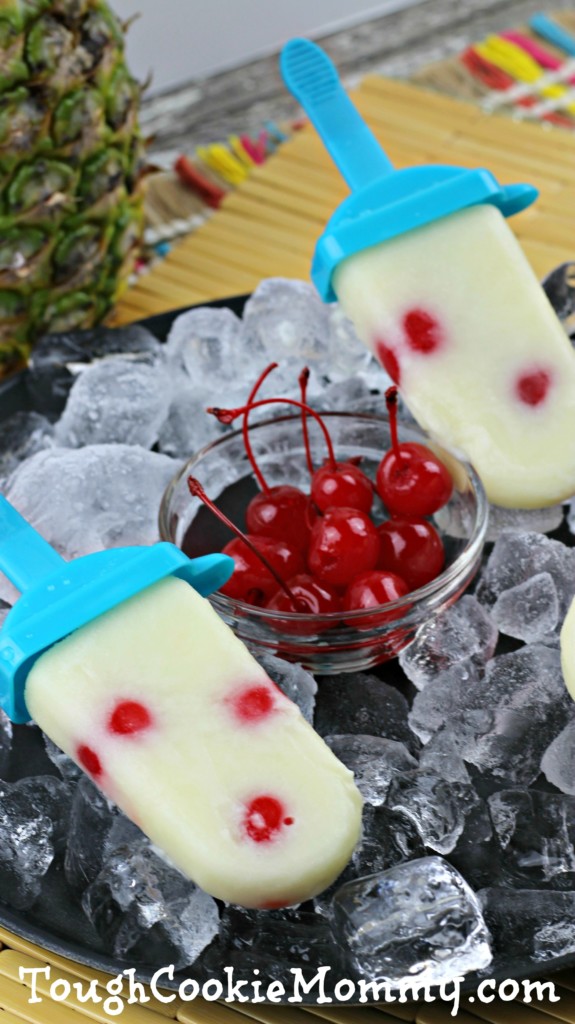 Piña Colada Popsicles