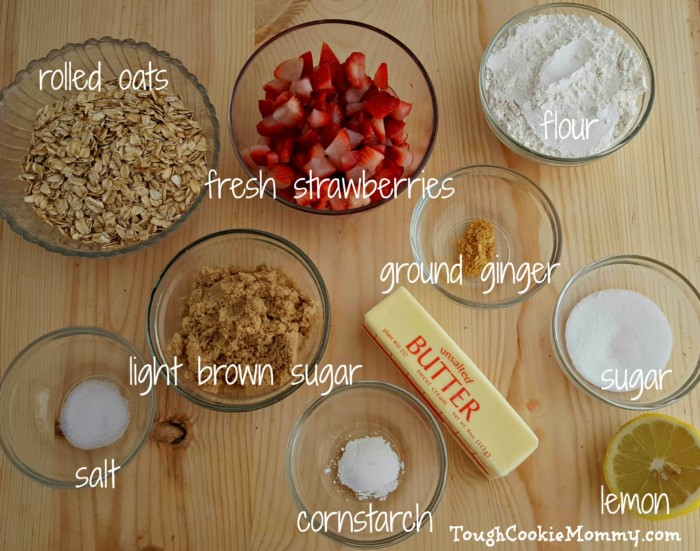 Healthy Strawberry Oatmeal Bars