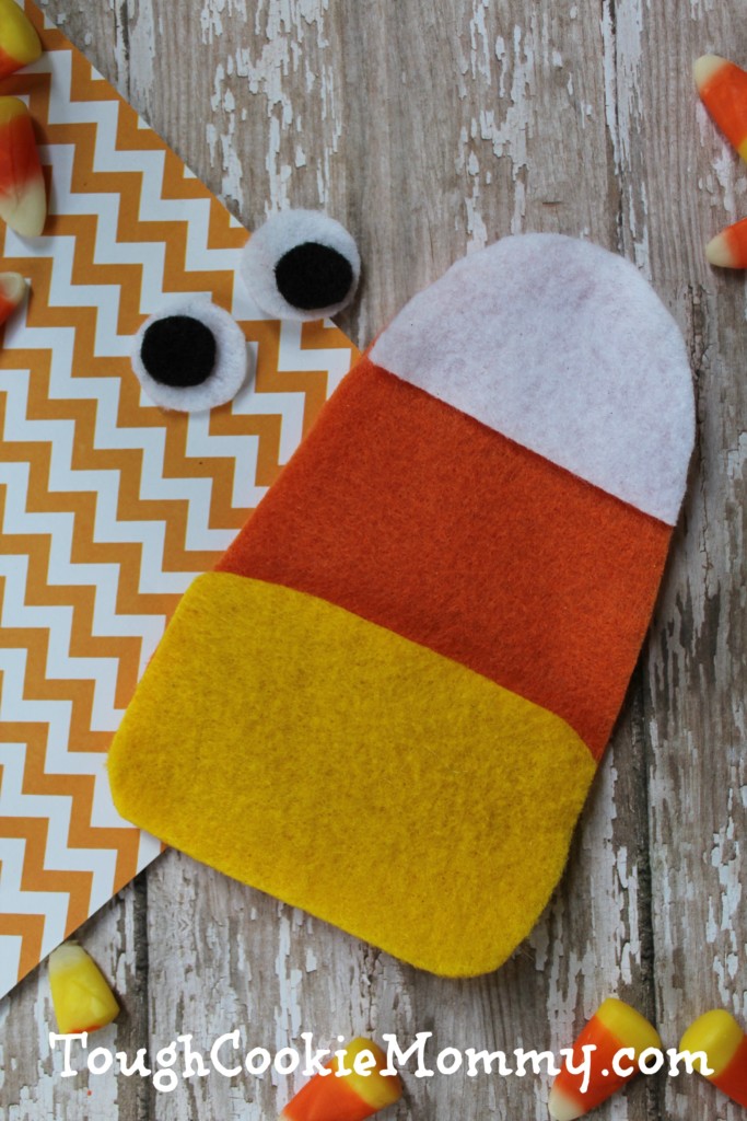 Felt Candy Corn Puppet Craft