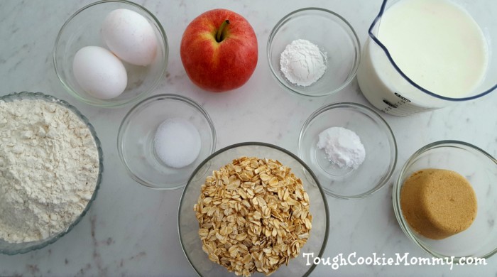 Apple Oats Muffins 