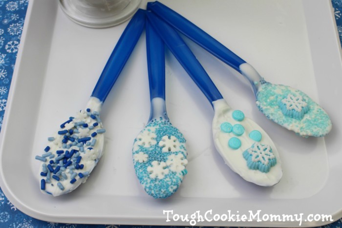 Frozen Hot Cocoa Spoons