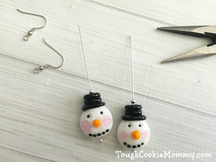 Snowman Earrings