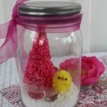 DIY Easy Spring Snow Globe