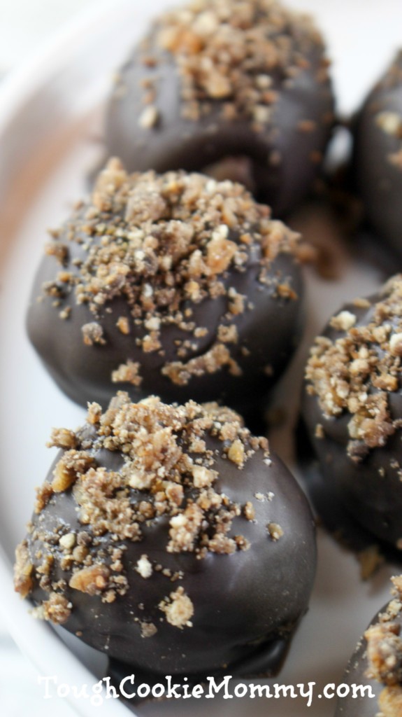 Caramel Coconut And Fudge Truffles