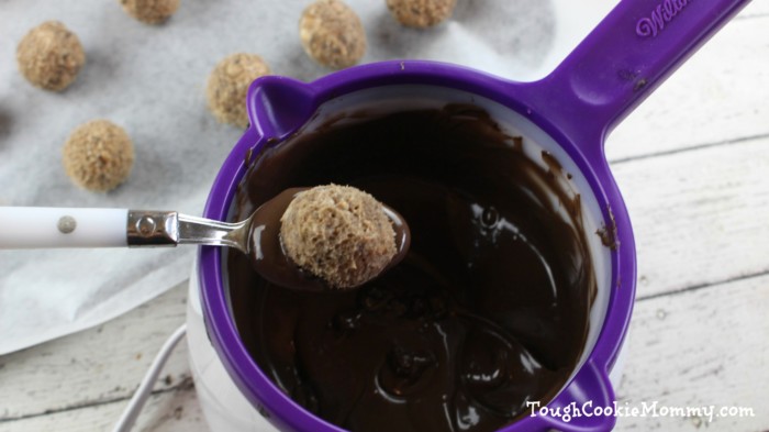 Caramel Coconut And Fudge Truffles