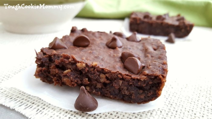 Vegan Double Chocolate Black Bean Brownies