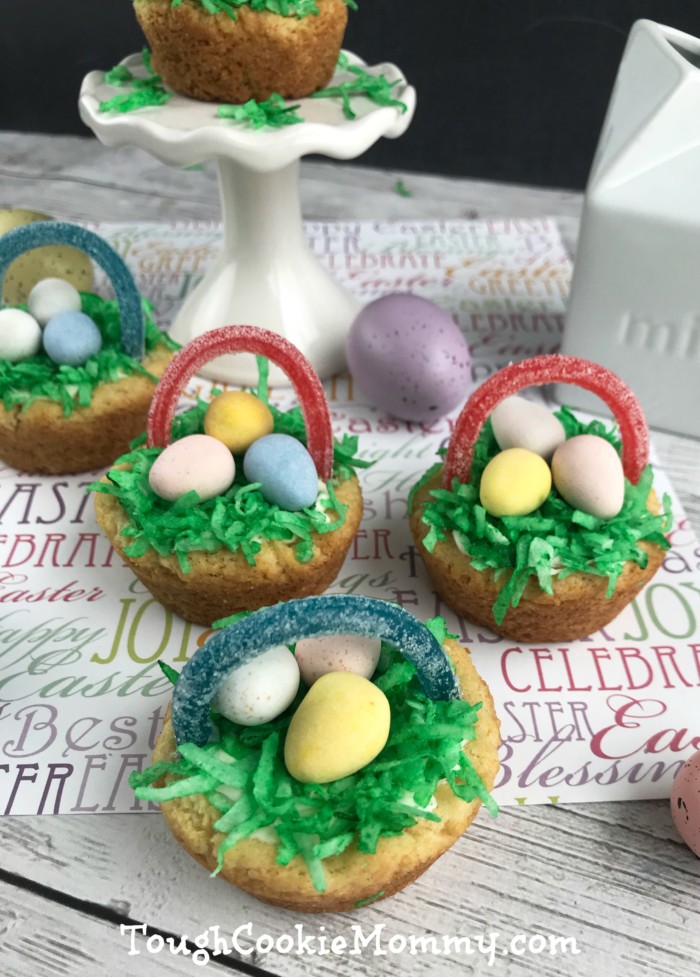 Easter Basket Cookies - Tough Cookie Mommy